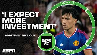 Lisandro Martínez CALLS OUT Manchester United hierarchy after UCL loss vs. Atletico 😤 | ESPN FC