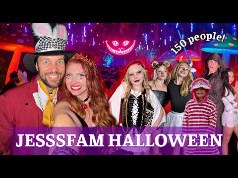 Surviving our BIGGEST Halloween party to date | CHAOS, tears & ✨ Wonderland ✨ (behind the scenes)