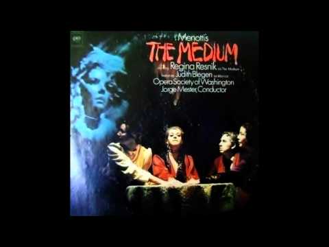 Regina Resnik - Afraid, am I afraid? Madame Flora, afraid! - "The Medium" (1968)