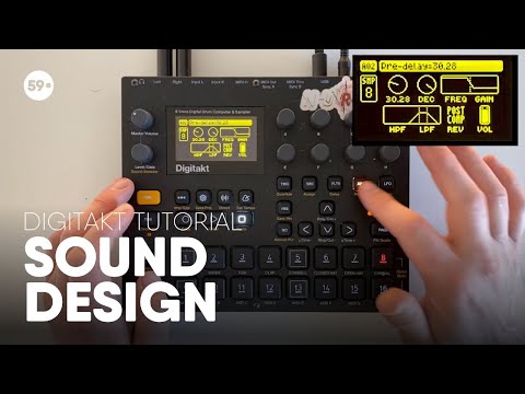 Sounddesign for Minimalhouse with Elektron Digitakt | Tutorial | 59 Perlen