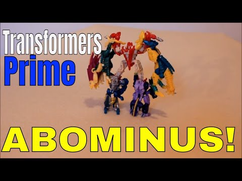 Transformers Prime Abominus Combiner - Predacon Faction - GotBot true Review NUMBER 203
