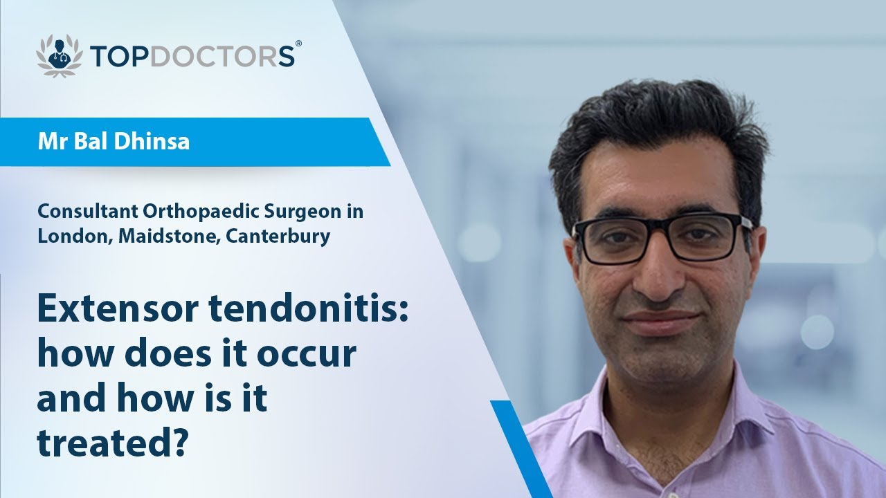 Extensor tendonitis: how does it occur and how is it treated? - Online interview - YouTube
