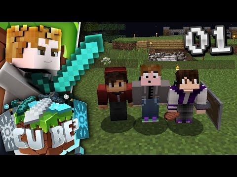 Minecraft: Cube S3 - Episode 1 - TEAM STRAUB! (Minecraft Cube SMP Season 3)