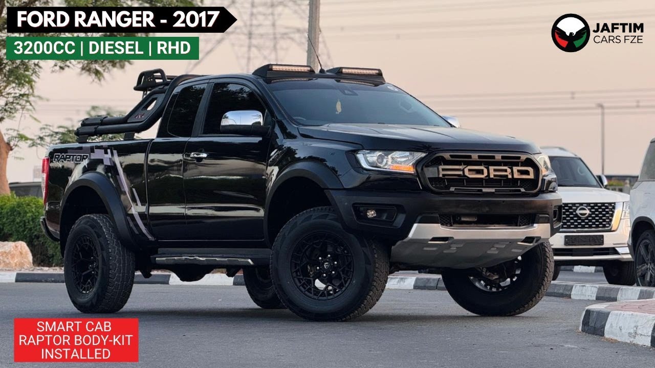 Ford Ranger RAPTOR BODY-KIT INSTALLED | SMART CAB | 3.2L DIESEL ENGINE | AUTO |  RHD | LEATHER SEATS video