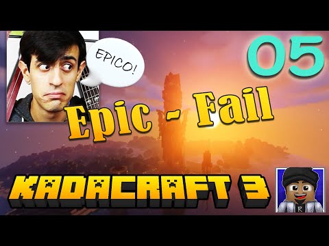 Kadacraft 3: Episode 5 - Epic - Fail (Pinoy Minecraft SMP) Java 1.16.4
