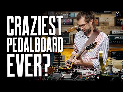Crazy Pedalboard! JAM Pedals At That Pedal Show [Jannis' Bonkers Board, Band Jams & Interview]