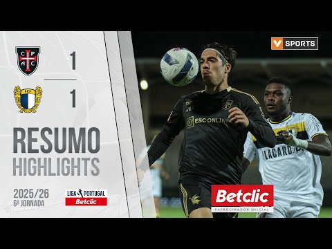 Resumo: Casa Pia  1-1 Famalicão (Liga 25/26 #6)