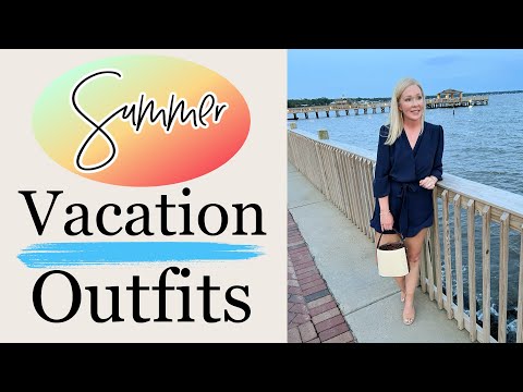 VACATION OUTFIT IDEAS | Resort Wear | Women Over 40