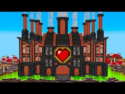 INSANE! Building a Heart Factory in Minecraft!