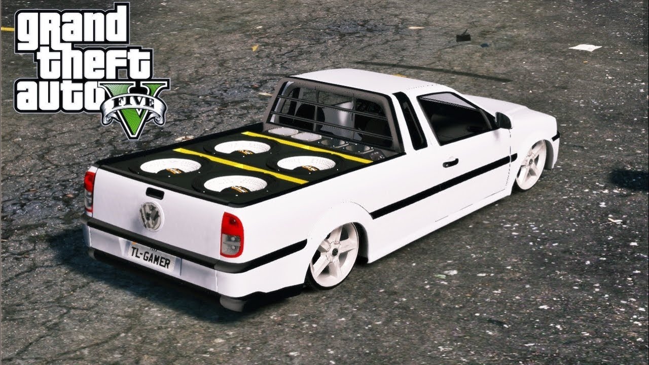 SAVEIRO G7 TRENDLINE - REBAIXADA COM SOM - ( REPLACE ) - GTA5-Mods.com