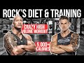 I TRIED THE ROCK'S DIET & TRAINING FOR A DAY