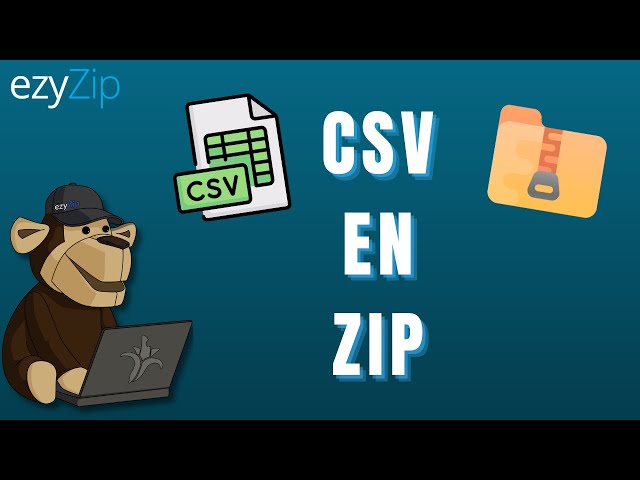 Comment Convertir CSV En ZIP En Ligne (Guide Simplifié)