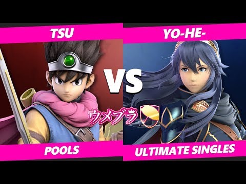 Umebura SP6 SSBU - tsu (Hero) Vs. yo-he- (Lucina, Sonic) Smash Ultimate Tournament Pools