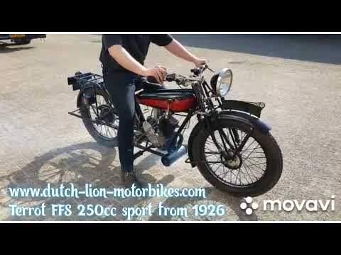Terrot FFS 250cc sport from 1926