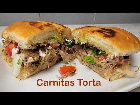 Carnitas Torta / Instant Pot Carnitas Recipe