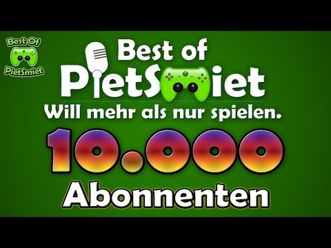 10.000 Abonnenten Special 🎮 Best Of PietSmittie