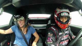 Dai Drifts Nismo 370z with Hot Chick