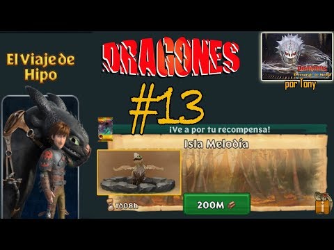 Dragones, Resurgir de Mema "Viaje Hipo y Desdentao a Isla Melodía (2 - #13) (Espectro Nieve)" Tony