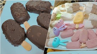 لو جربتو الآيس كريم في الخلاط بالطريقة دي هتنبهروا🥰بأنجح وأسهل طريقة 🥰♥️فانيليا شوكولاتة و مانجا