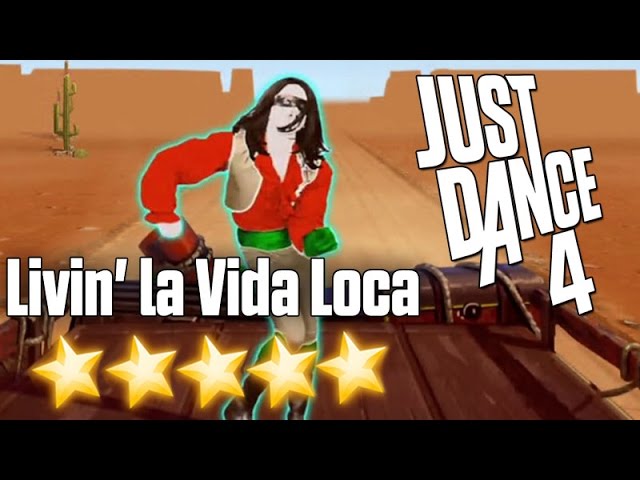 Just Dance 4 - Livin' La Vida Loca - 5 stars