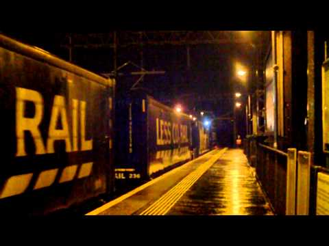 66303 & 66425 at Cumbernauld. 25/02/15