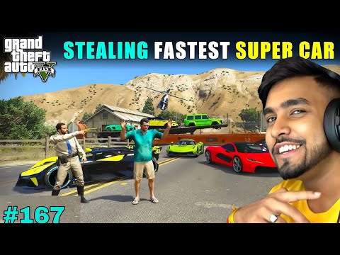 STELING FASTEST SUPER CAR GTA 5 GAMEPLAY #167