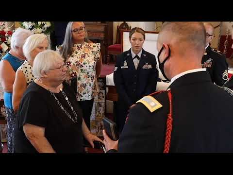 1St LT. James E. Wright’s Bronze Star and Purple Heart Medal Presentation