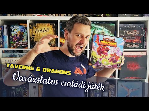 Taverns & Dragons - Varázslatos sárkányvadászat családoknak | Társasjáték - Game-Obscura