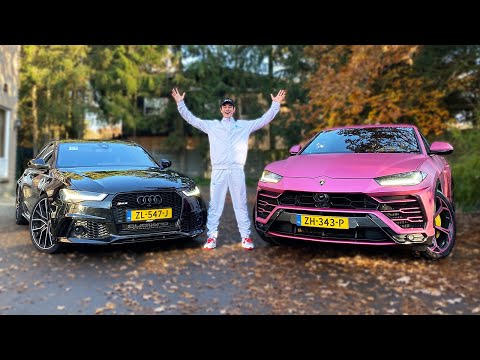 MET DE AUDI RS6 EN LAMBORGHINI URUS NAAR DUITSLAND!