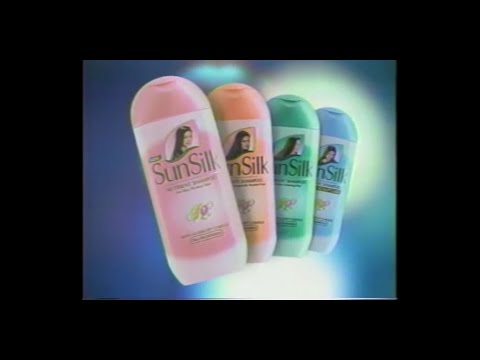 SunSilk Nutrient Shampoo for Dry, Flyway Hair TVC 30s 1999