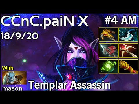 CCnC [paiN X] plays Templar Assassin!!! Dota 2 7.19