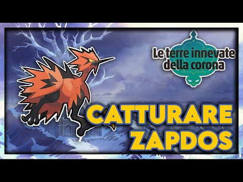COME CATTURARE ZAPDOS FORMA GALAR SU POKEMON SPADA E SCUDO TERRE INNEVATE DELLA CORONA DLC