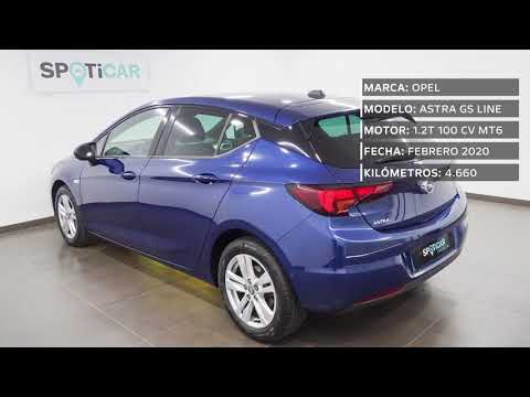 Opel Astra GS Line, equipamiento