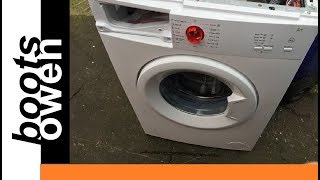 How to clean Amica washing machine coin basket: AWI510LP