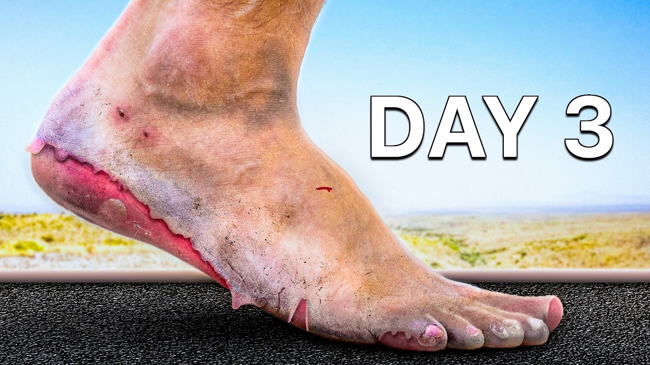 I Walked Across an Entire Country Barefoot