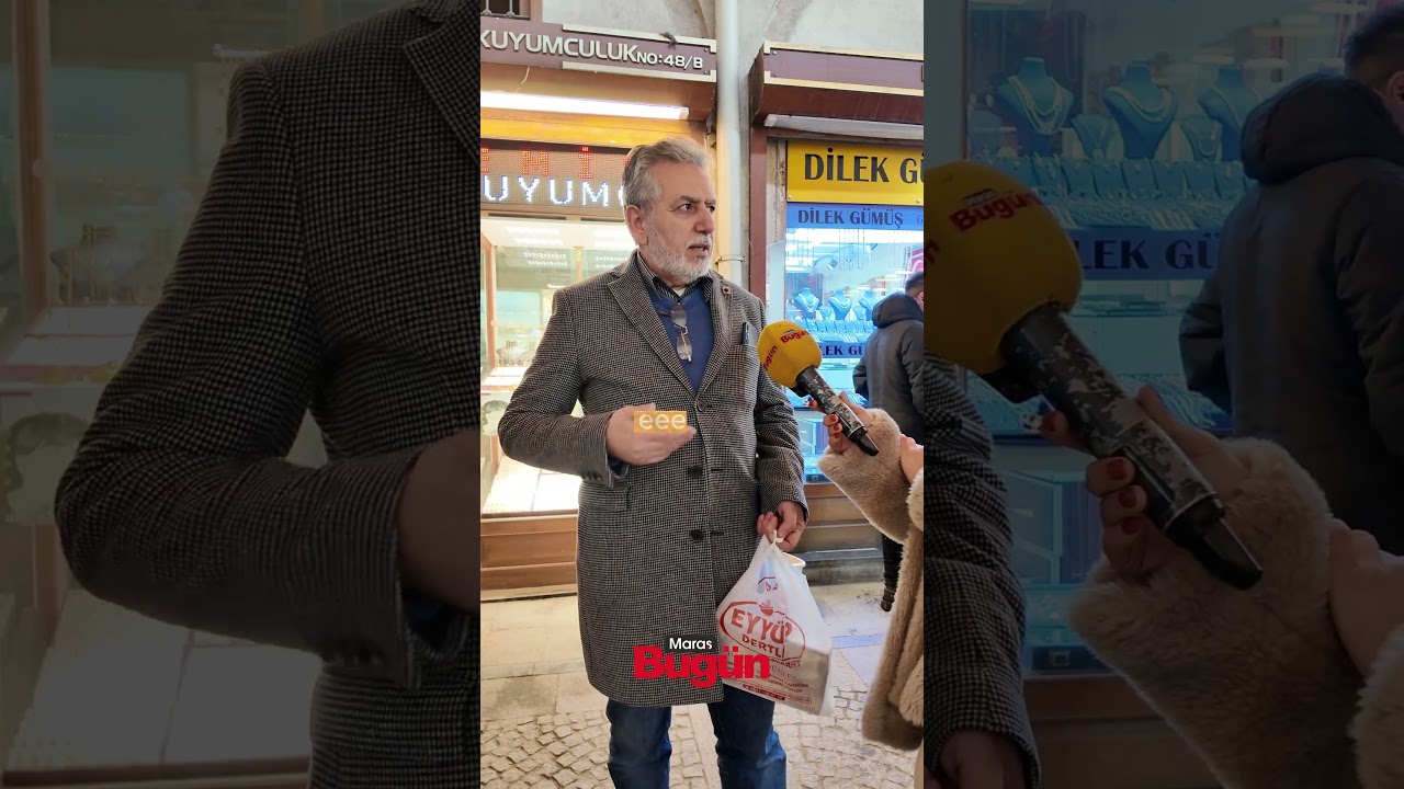 Kahramanmaraş’ta gurbetçiden ekonomi yorumu: Ayağını yorganına göre uzat