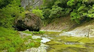 【自然の音】桃岩の小川 / Nature Sounds – The River Flowing Through the Peach Shaped Rock