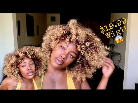 AMAZON KINKY CURLY WIG REVIEW