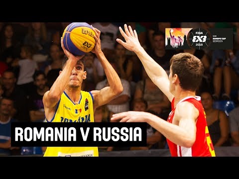 Romania v Russia - Quarter Final - Full Game - FIBA 3x3 U18 Europe Cup 2018
