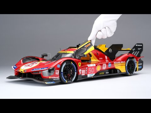 Handling Your Model: Ferrari 499P 2024 Le Mans at 1:8 scale