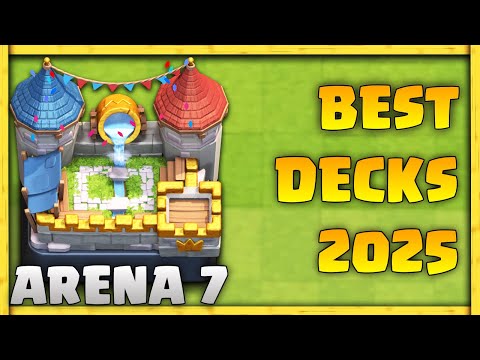 Best Arena 7 Deck (Royal Arena Deck) in Clash Royale | Best Clash Royale Arena 7 DECKS tips 2025