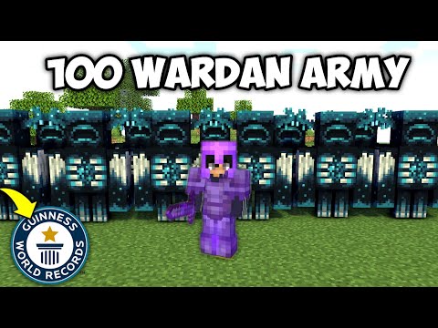EPIC 100-WARDAN Army for The Ultimate Minecraft WAR! Pt.3