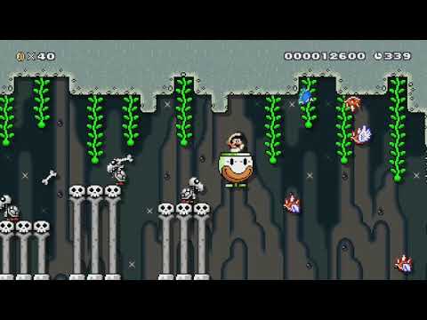Overgrown underground by Keygen - Super Mario Maker - No Commentary 1bm