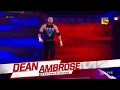 Dean Ambrose last wwe entrance Monday Night Raw 12th March 2019