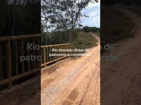Cachoeira do rio dourado  coromandel mg