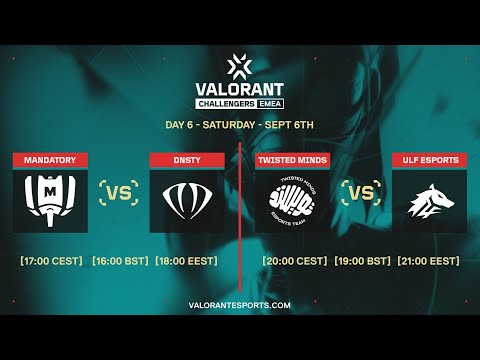 VALORANT Challengers EMEA Stage 3 | UB Semi Finals