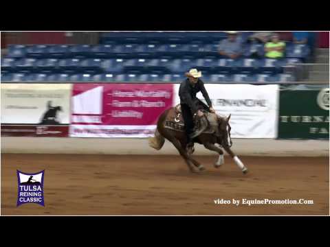 Ms Mercedes Whiz & Mathieu Buton - 2015 Tulsa Reining Classic Futurity Open Champions