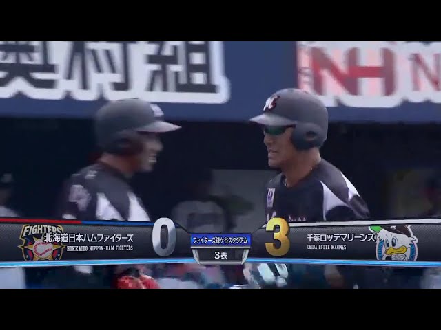 【ファーム】今度は引っ張る!! マリーンズ・細谷の2打席連続アーチ!! 2018/7/26 F-M(ファーム)