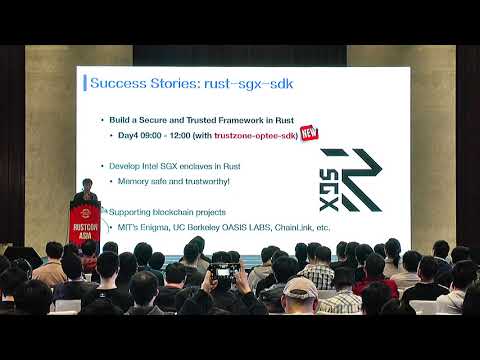 [Chinese] RustCon Asia 2019 - Ding Yu: Rust in Baidu Security