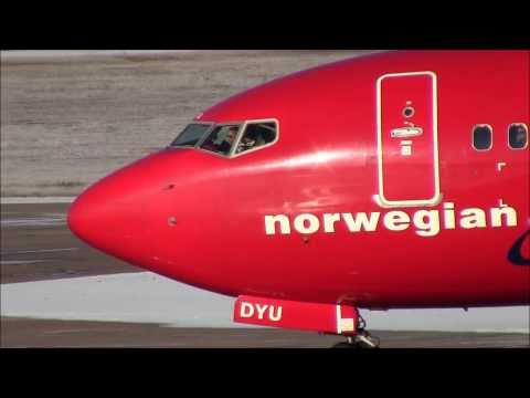 Norwegian Boeing 737-800 Takeoff at Rovaniemi Airport | EFRO